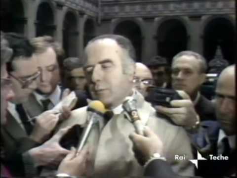 ROMA: MARZO 1978. RAPIMENTO MORO. TG 1 RAI