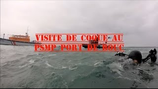 preview picture of video 'Visite de coque d'un navire de commerce au PSMP Port de Bouc - Gendarmerie Maritime'