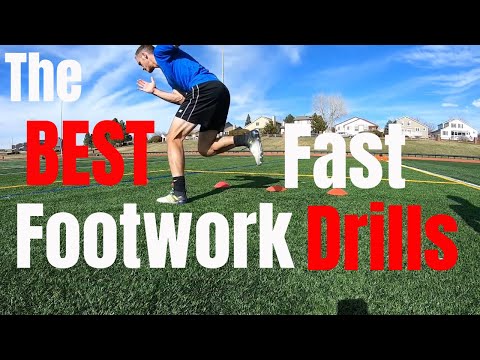 Fast Footwork With and Without a Ball for Soccer Players - Fast Footwork Drills to Improve Speed