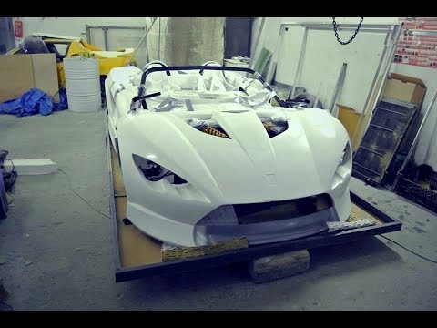 Thumbnail for Supercar Build K-1 Attack (B-Racing) Kit Car Assembly by K-1 Attack