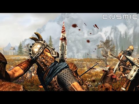 SKYRIM BATTLE #2 - 1000 Imperial VS. 1000 Stormcloak