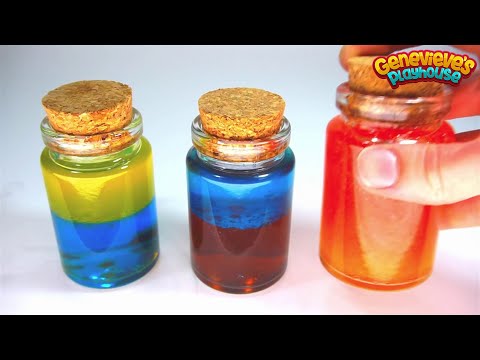 DIY Science Experiment: Color Changing Sensory Bottles