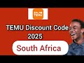 TEMU Discount Code South Africa