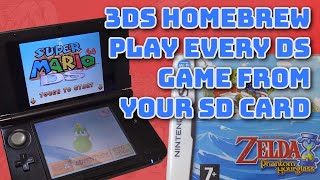 3DS Homebrew - How to play DS games on your 3DS