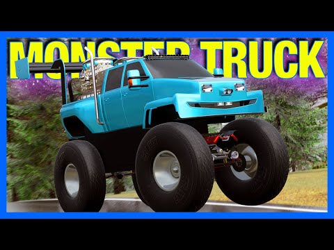 Building The ULTIMATE Monster Truck in Automation & BeamNG