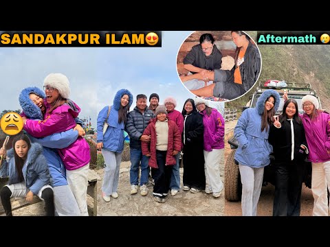 FAMILY TRIP TO SANDAKPUR😍EASTO HUNCHA VANERA SOCHEKO THIYENA😧 WE WEREN’T READY FOR THIS😰