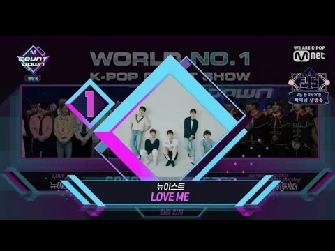 191031 MCOUNTDOWN WINNER - NU'EST "LOVE ME" 2ND WIN & ENCORE