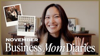 November Business Mom Diaries: Madrid with a Toddler, Halloween in Amsterdam, Flodesk Made is coming