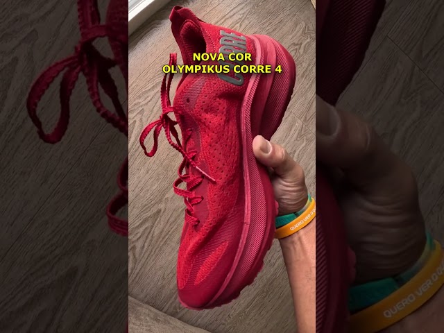 Olympikus Corre 4 vermelho #maniadecorrida #olympikuscorre4 #olympikus