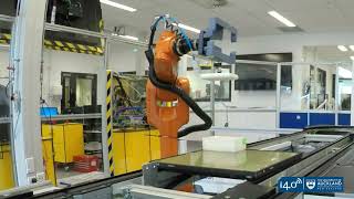 Automated Assembly Line with Dual KUKA Robots