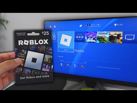 How to REDEEM ROBLOX GIFT CARD on PS4 (EASY METHOD)