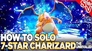 How to SOLO & Farm Charizard The Unrivaled in Pokemon Scarlet and Violet