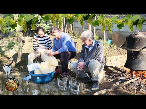 Raki Rrushi / Albanian Grape Rakia / Albanian Village Life