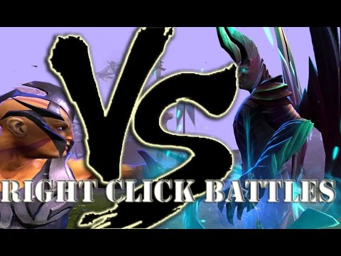 Anti-Mage vs Terrorblade Dota2 Right click battleS