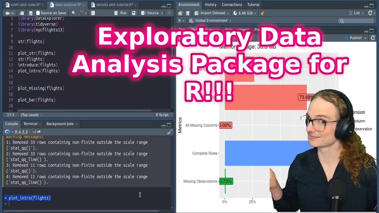 📊 R DataExplorer Tutorial: Effortless Exploratory Data Analysis (EDA) in Minutes! 🚀