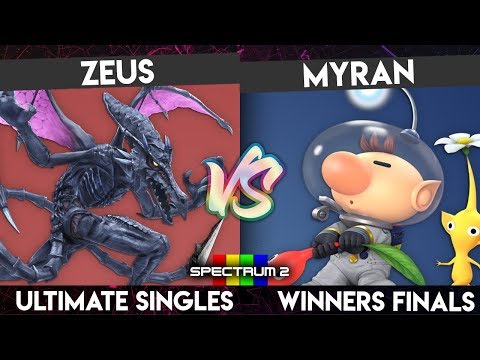 SPECTRUM 2 - Zeus (Ridley) vs. Myran (Olimar) - Winners Finals - Smash Ultimate Singles