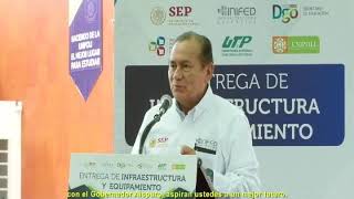 SE FORTALECE LA INFRAESTRUCTURA EDUCATIVA EN DURANGO