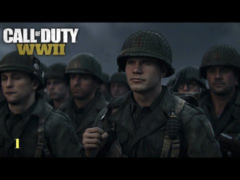Call of Duty WW2 Gameplay Walkthrough Part 1 Campaign [720p HD] No Commentary
