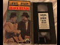 Opening Of Laurel And Hardy Block Heads 1980 VHS
