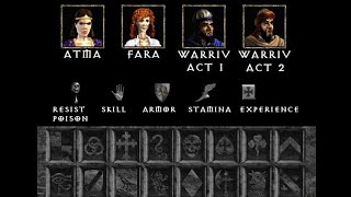 Diablo 2 - Deleted Graphics and Features - Alpha Version (1998 - 1999)