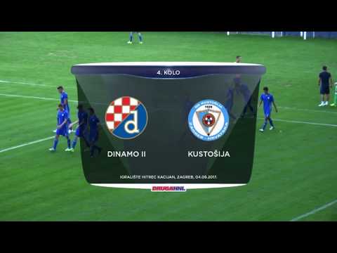 HNTV sažetak: DINAMO II vs KUSTOŠIJA 2:1 (4. kolo, Druga HNL 17/18)