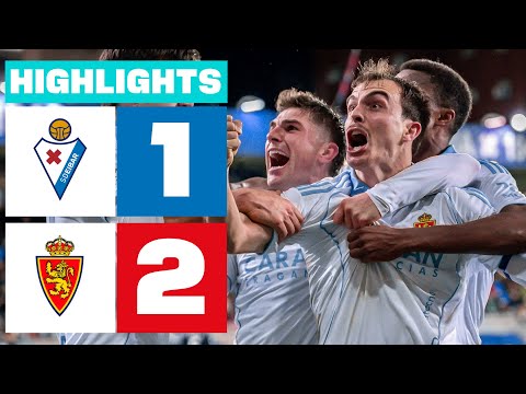 SD EIBAR 1 - 2 REAL ZARAGOZA | RESUMEN LALIGA HYPERMOTION