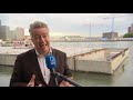 Floating office meert aan in Rijnhaven