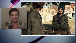 Maggie Grace talks 'Fear the Walking Dead' video