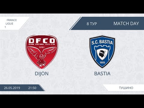 AFL19. France. Ligue 1. Day 8. Dijon - Bastia