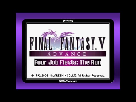 2025 Final Fantasy V Four Job Fiesta Opening Race