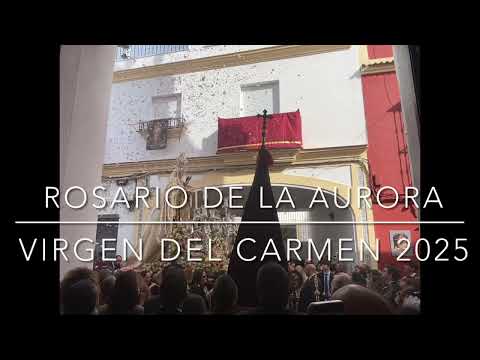 VIRGEN DEL CARMEN EN LA CAPILLA DEL HUERTO 2025 SANLÚCAR LA MAYOR ~ Sevilla ~