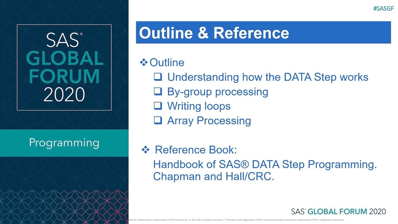 SAS Tutorial | The Fundamentals of DATA Step Programming