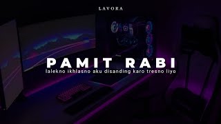Download lagu DJ PAMIT RABI LAVORA VIRAL TIKTOK ( LALEKNO IKHLASNO AKU DISANDING KARO TRESNO LIYO ) mp3