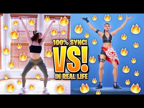 جميع رقصات فورتنايت الجزء الثاني في الحقيقه 100% 🤪 |روعة 🤪😍