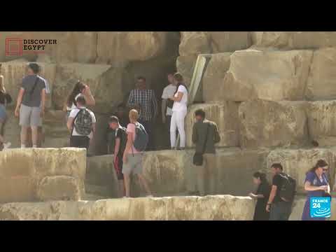 Egypt Unveils Hidden Tunnel Inside Giza Pyramids🔥📸😍