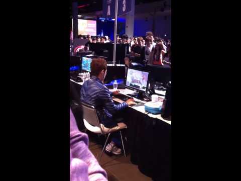 Boxer practicing at MLG Anaheim