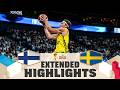 Finland 🇫🇮 v Sweden 🇸🇪 | Extended Highlights | FIBA Basketball World Cup 2027 European Qualifiers