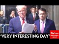 BREAKING NEWS: Trump Speaks To Reporters After Michael Cohen Testifies In NYC Hush Money Trial