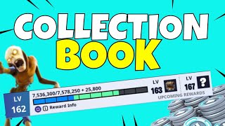 Fortnite Collection Book Rewards Past Level 100 Free Video Search - fortnite collection book insanity all reward levels 153 to 162 fortnite save the world