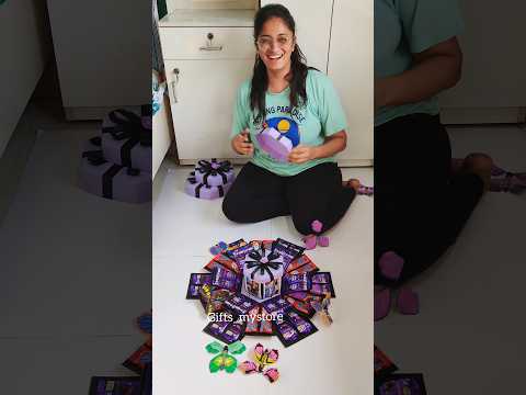 Trending Surprise Butterfly Chocolate Explosion box 🎁🍫#yt #trending #trendingshorts #gift #chocolate