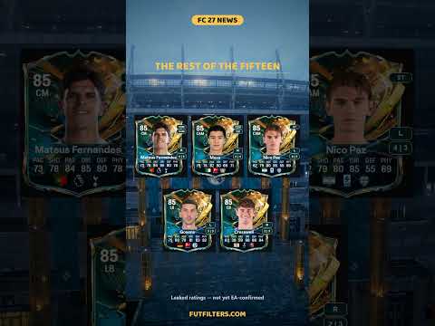 FC 27 Destined for Glory Team 2 LEAKED — All 15 Cards (Haaland 91!)  #eafc27  #DestinedForGlory