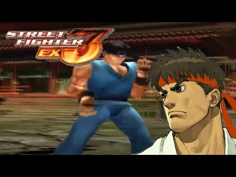 Street Fighter EX3 - Ryu - Original Mode Hard Difficulty Playthrough