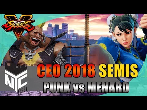 [SFV] CEO 2018 Semifinals - Punk vs MenaRD [1080p/60fps]