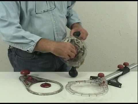 TurnLock Base Plate for Routers from Milescraft