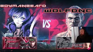 @Boymanbeard  VS @wolfdnc  (Reina VS Bryan) Tekken 8