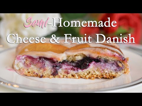 Semi Homemade Danish | Easy Breakfast | Crescent Sheets