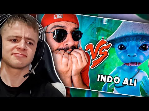 REACT Smurf Cat (INDO ALI) Vs. Mussa - Batalha de Rap | Reagindo ao Mussa
