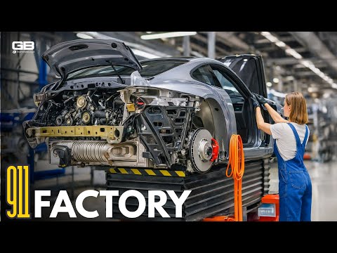 HOW the Porsche 911 is REALLY Made - 991 vs 992 FACTORY