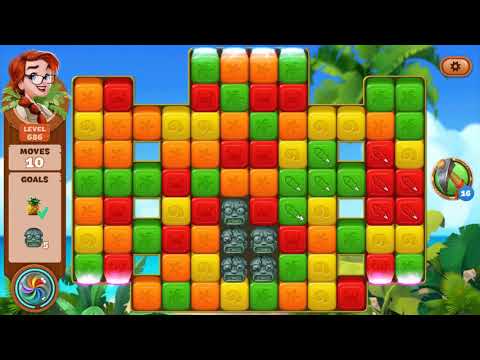 Lost Island Blast Adventure Level 686 - No Boosters