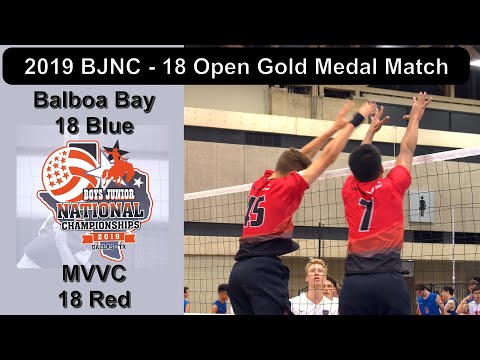 2019 BJNC 18 Open Gold Medal Match - MVVC 18 Red vs Balboa Bay 18 Blue